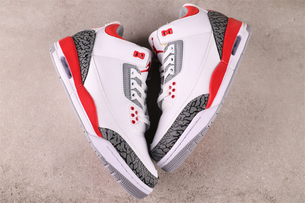 US$33 Air Jordan 3 Fire Red DN3707-160 Size 36-46