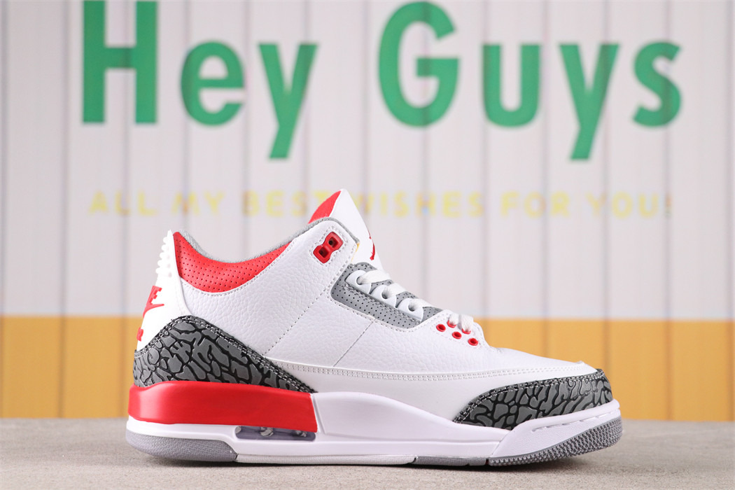 US$33 Air Jordan 3 Fire Red DN3707-160 Size 36-46