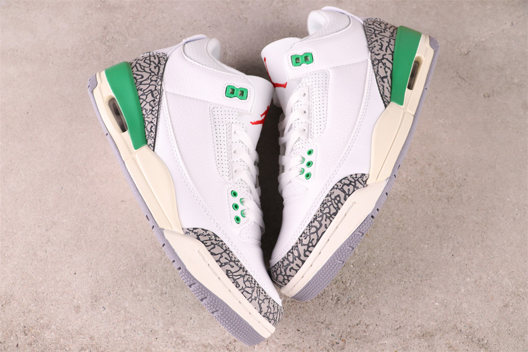 US$33 Air Jordan 3 Lucky Green Sku CK9246-136 Size 36-47.5