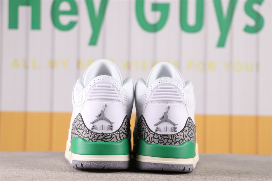 US$33 Air Jordan 3 Lucky Green Sku CK9246-136 Size 36-47.5
