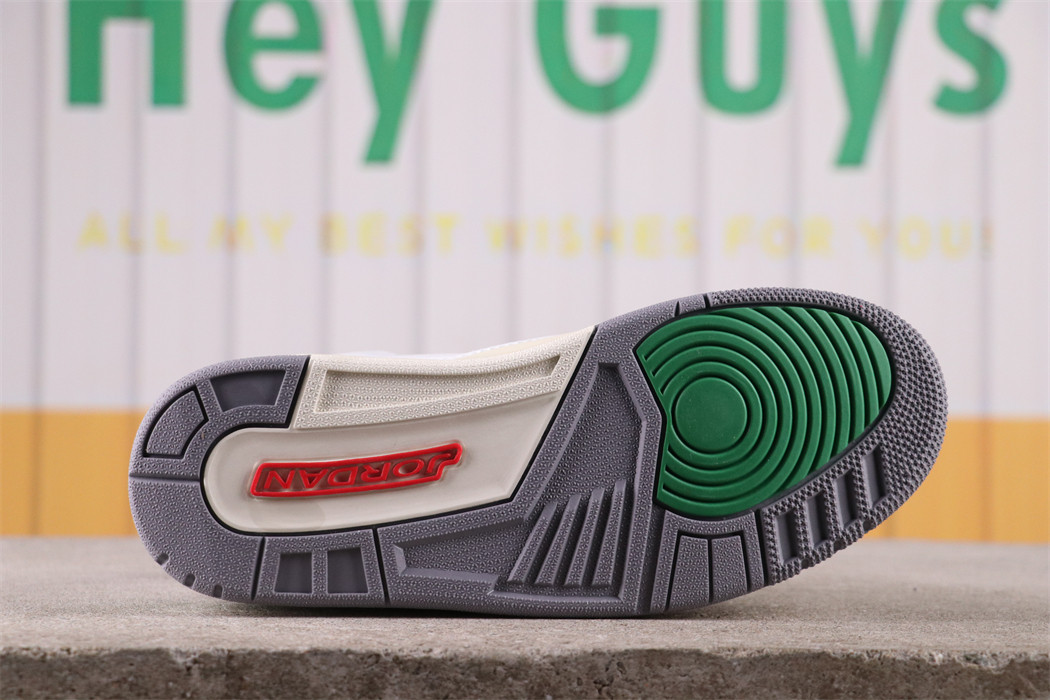 US$33 Air Jordan 3 Lucky Green Sku CK9246-136 Size 36-47.5