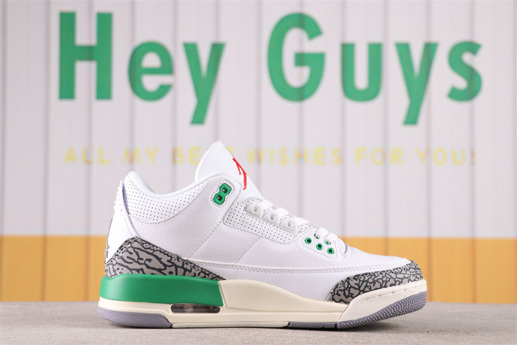 US$33 Air Jordan 3 Lucky Green Sku CK9246-136 Size 36-47.5