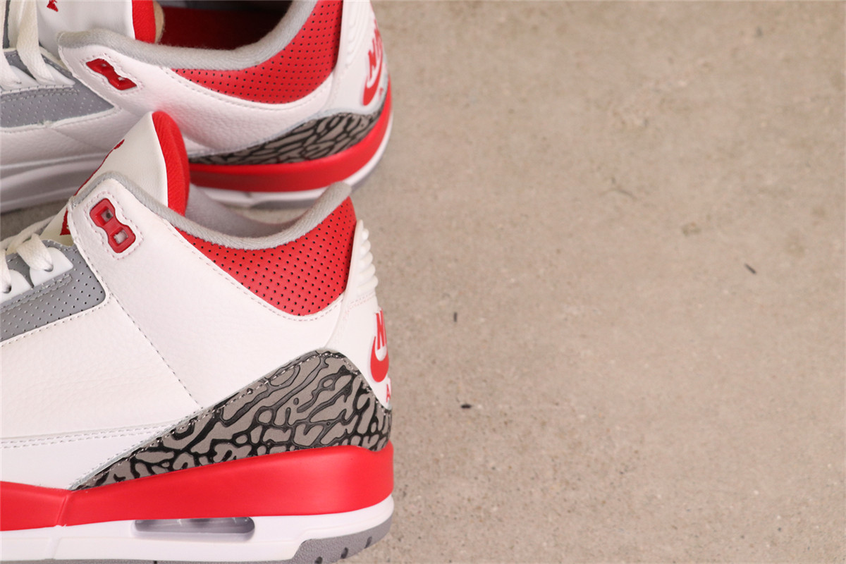 US$40 Air Jordan 3 Fire Red DN3707-160 Size 36-47.5