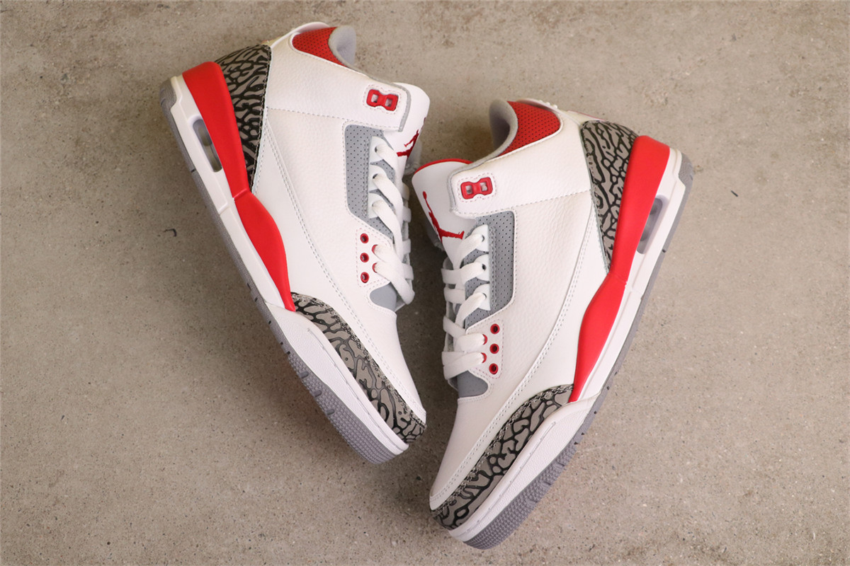 US$40 Air Jordan 3 Fire Red DN3707-160 Size 36-47.5