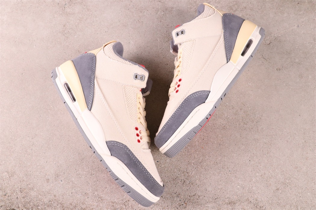 US$40 Air Jordan 3 Muslin DH7139-100 Size 36-46