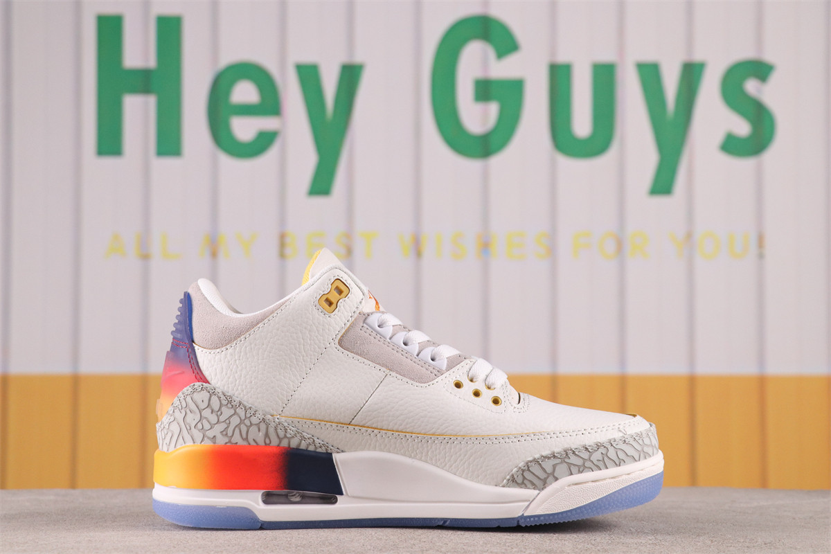 US$40 J Balvin x Air Jordan 3 FN0344-901 Size 36-47.5