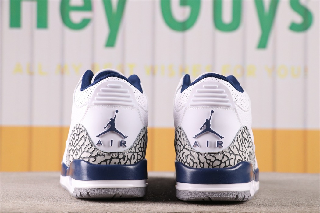 US$44 Air Jordan 3  Wizards” CT8532-148 Size 36-46