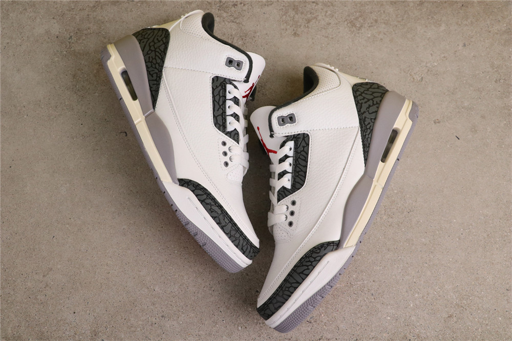 US$44 Air Jordan 3 Cement Grey CT8532-106  Size 40-47.5