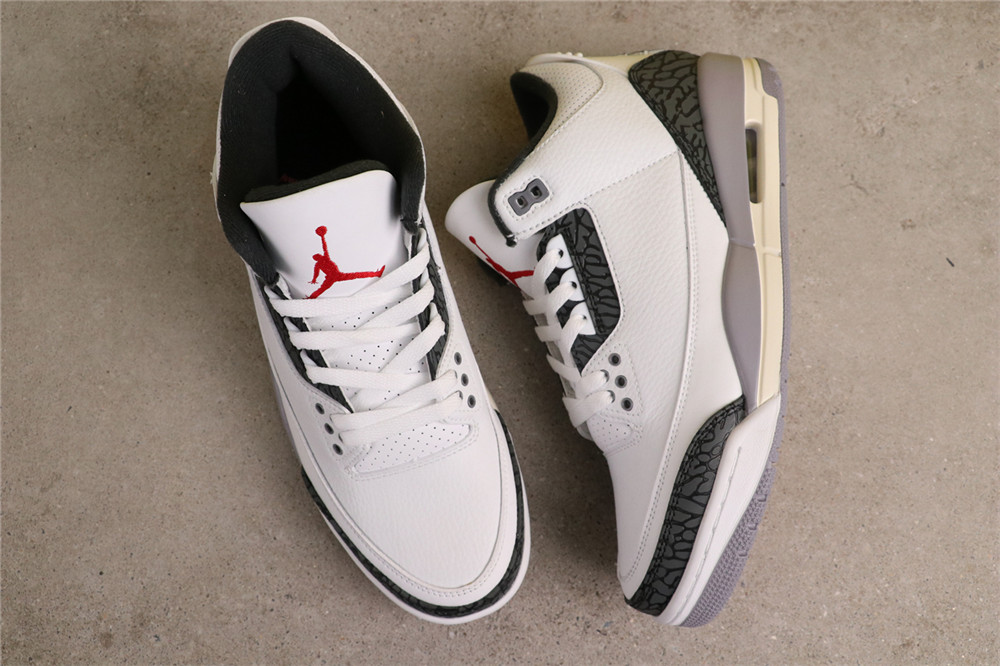 US$44 Air Jordan 3 Cement Grey CT8532-106  Size 40-47.5