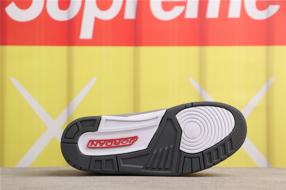 US$44 Air Jordan 3 Cool Grey CT8532-012  Size 40-47.5