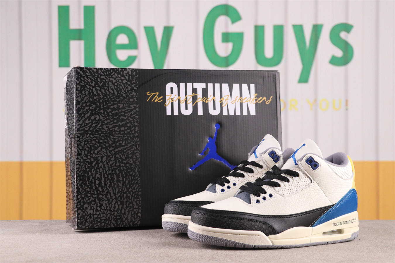 US$44 Air Jordan 3 III 398614-145 Size 36-46