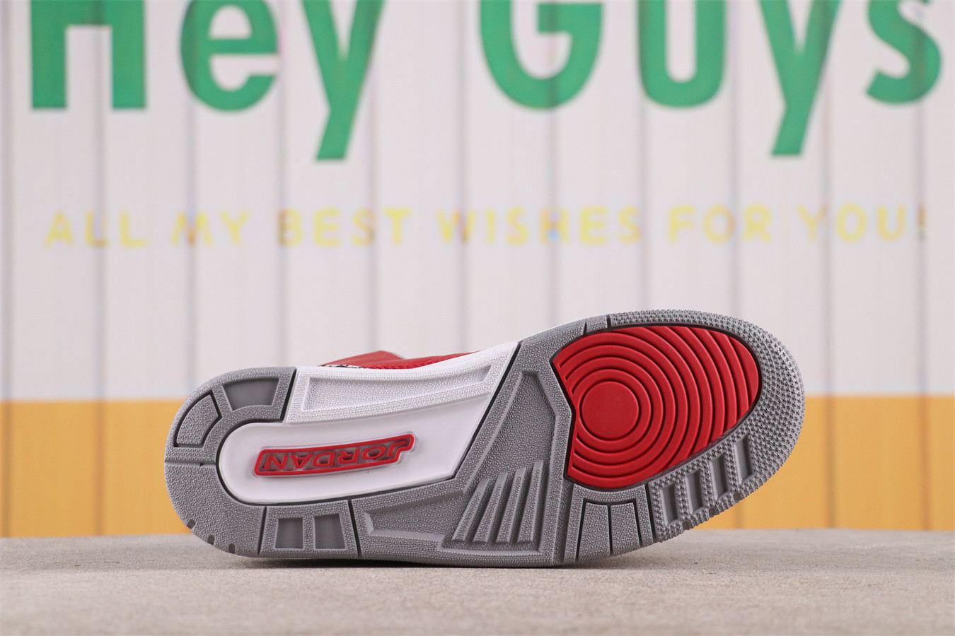 US$44 Air Jordan 3Red Cement CK5692-600 Size 36-47.5