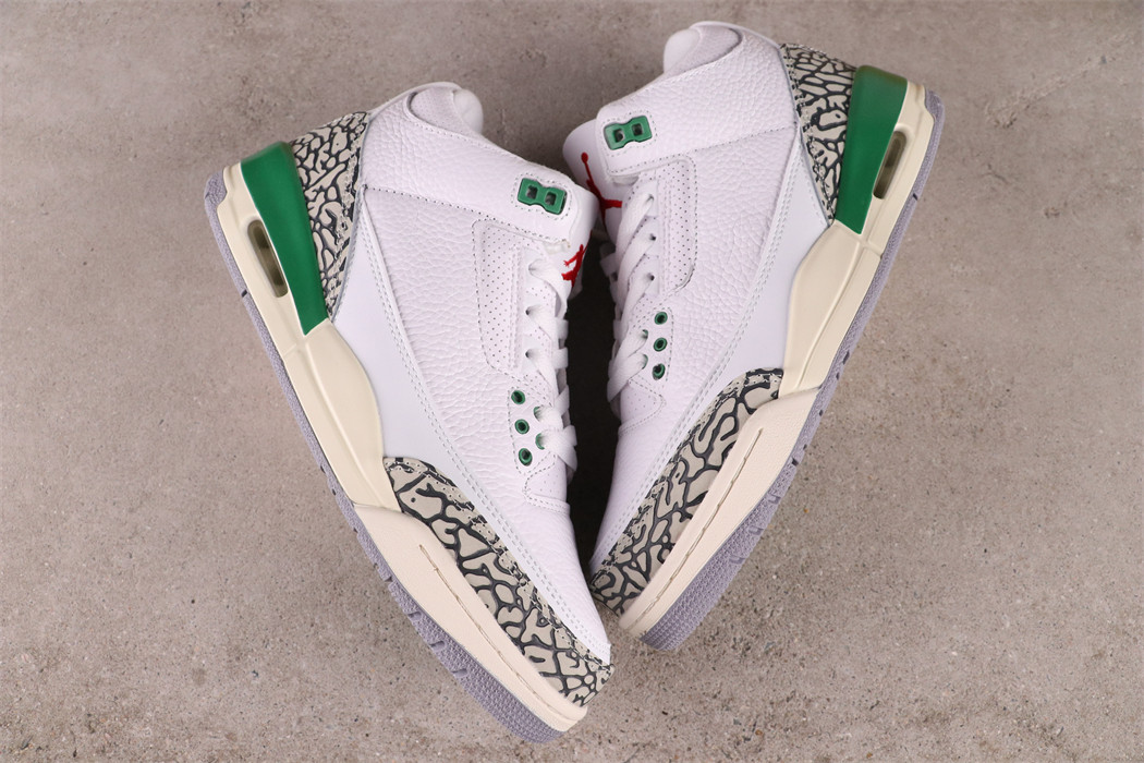 US$48 Air Jordan 3 Lucky Green CK9246-136 Size 36-46