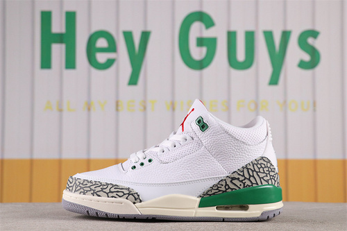 US$48 Air Jordan 3 Lucky Green CK9246-136 Size 36-46