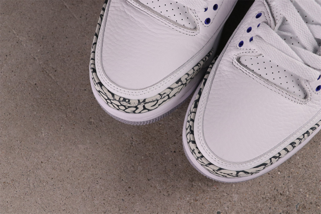 US$53 Air Jordan 3 Dark Iris CT8532-105 Size 36-47.5