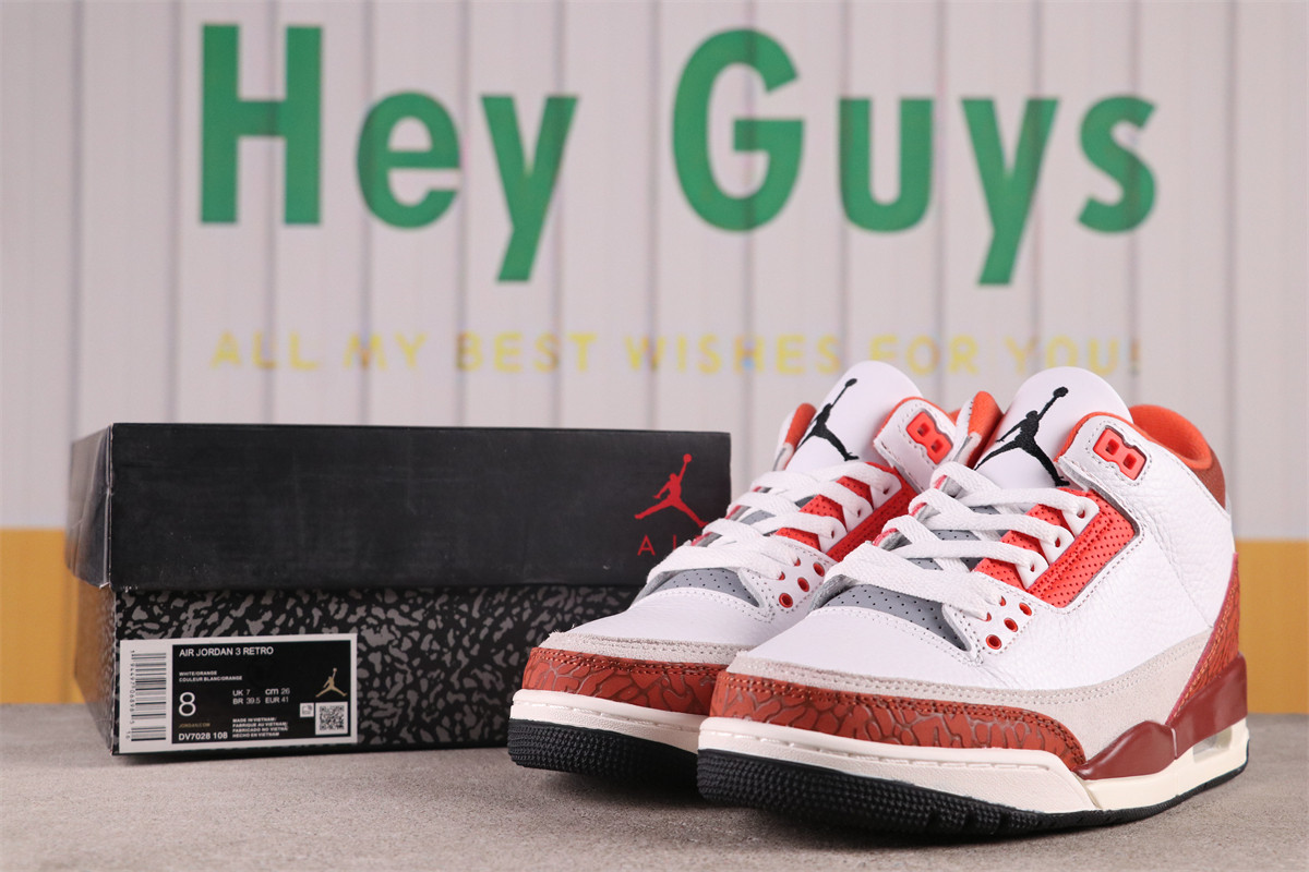 US$53 Air Jordan 3 Marstone DV7028-108 Size 36-47.5