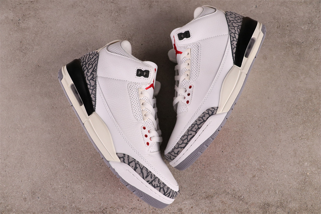 US$53 Air Jordan 3 White Cement DN3707-100 Size 36-47.5