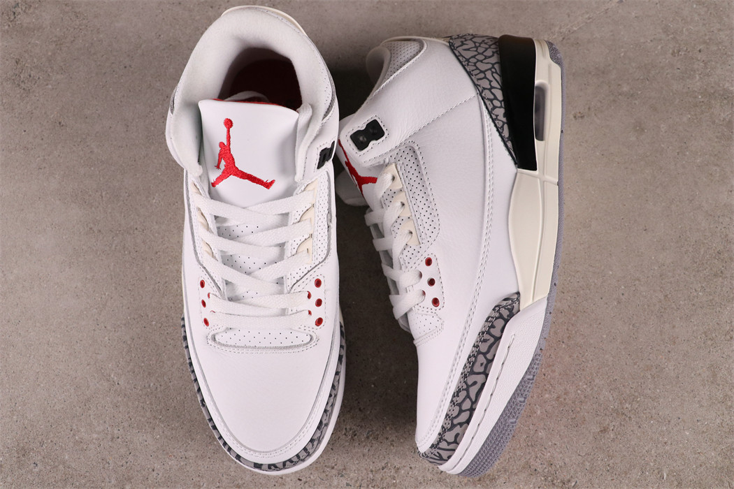 US$53 Air Jordan 3 White Cement DN3707-100 Size 36-47.5