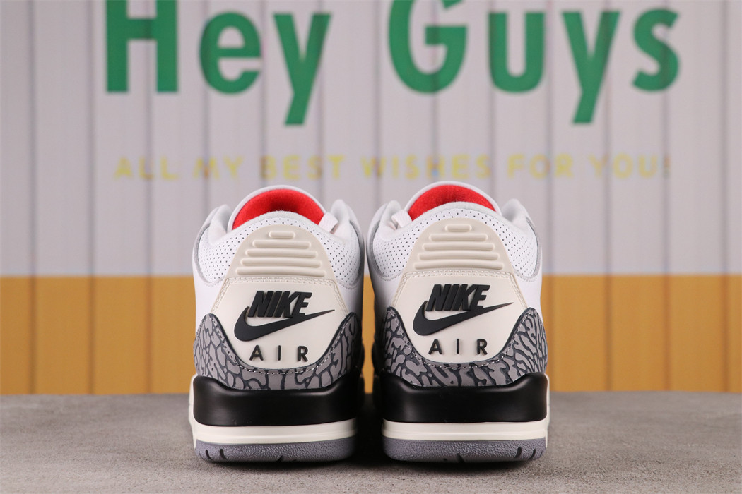 US$53 Air Jordan 3 White Cement DN3707-100 Size 36-47.5