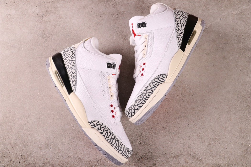 US$53 Air Jordan 3 White Cement ReimaginedDN3707-100Size 36-46