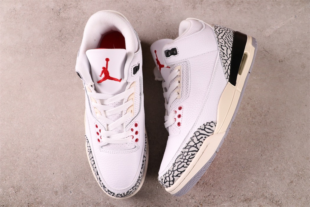 US$53 Air Jordan 3 White Cement ReimaginedDN3707-100Size 36-46