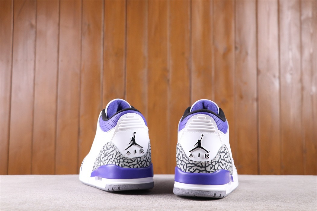 US$57 Air Jordan 3 Dark Iris CT8532-105 Size 36-47.5