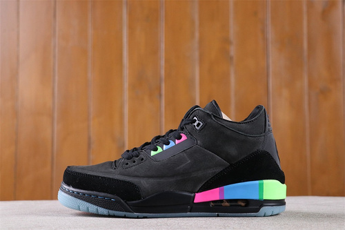 US$62 Air Jordan 3 “Quai 54”AT9195-001 SIZE 40-47.5
