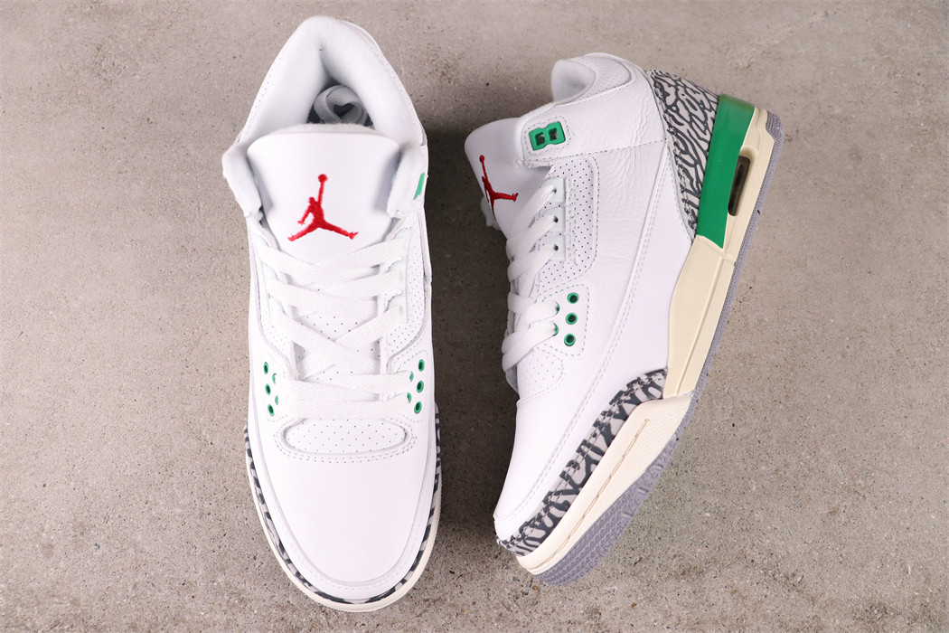 US$66 Air Jordan 3 Lucky Green CK9246-136 Size 36-47.5