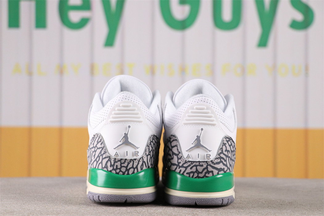 US$66 Air Jordan 3 Lucky Green CK9246-136 Size 36-47.5