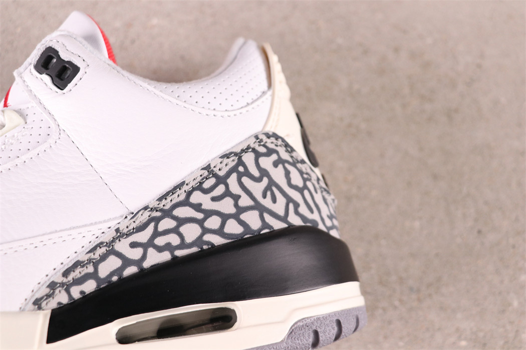 US$66 Air Jordan 3 White Cement Reimagined Sku DN3707-100 Size 36-47.5