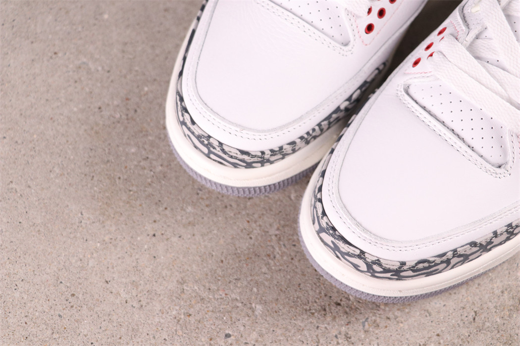 US$66 Air Jordan 3 White Cement Reimagined Sku DN3707-100 Size 36-47.5