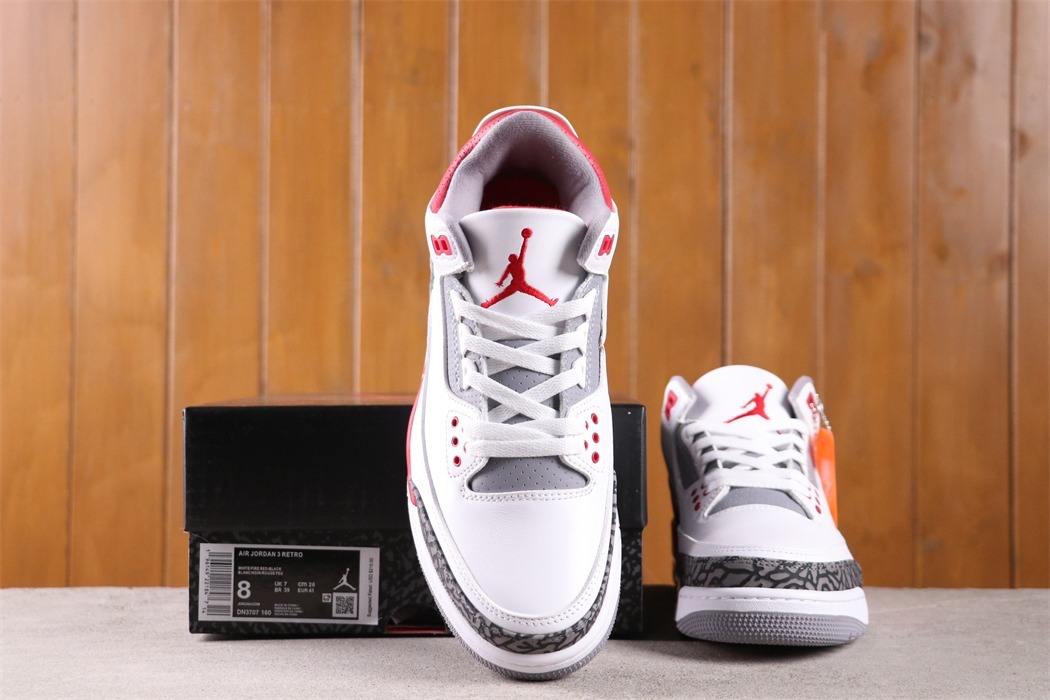US$67Air Jordan 3 “Fire Red”DN3707-160Size 36-47.5