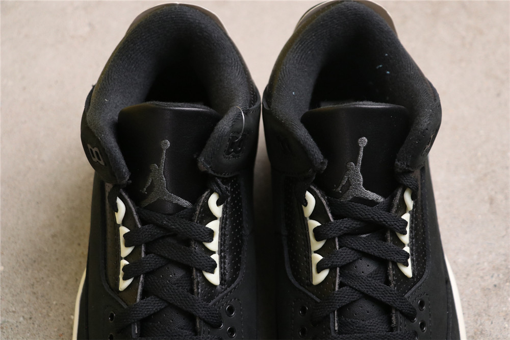 US$70 Air Jordan 3 Off Noir CK9246-001 小黑水泥 Size 40-47.5 (40 40.5 41 42 42.5 43 44 44.5 45 46 47.5）
