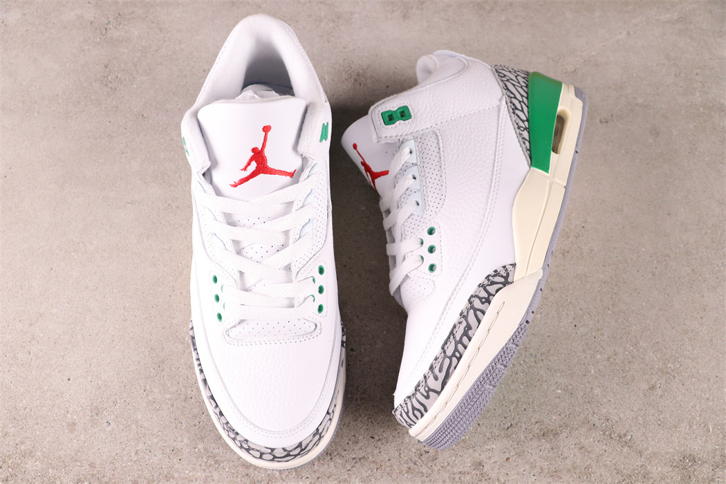 US$75 Air Jordan 3 Lucky Green SKU CK9246-136 Size 40-47.5