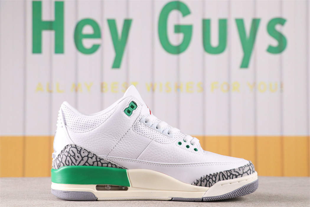 US$75 Air Jordan 3 Lucky Green SKU CK9246-136 Size 40-47.5