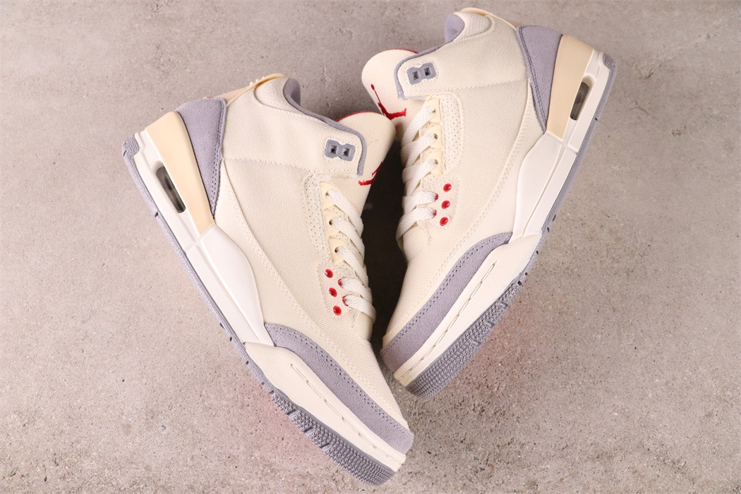 US$75 Air Jordan 3 Muslin SKU DH7139-100 Size 40-47.5