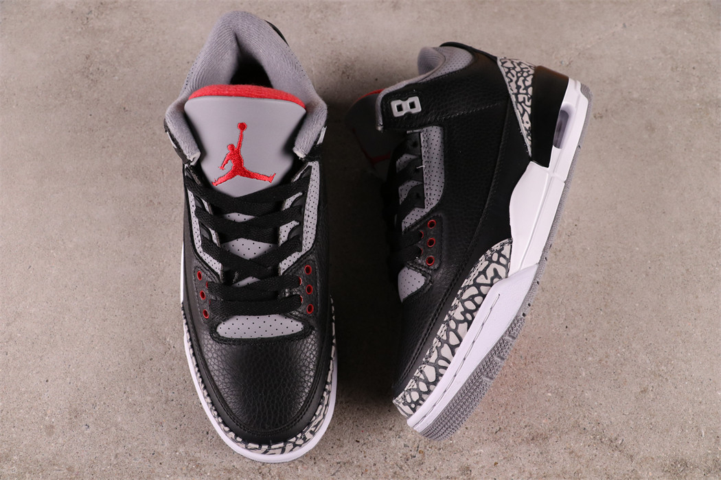 US$75 Air Jordan 3 OG Black Cement 854262-001 Size 40-47.5
