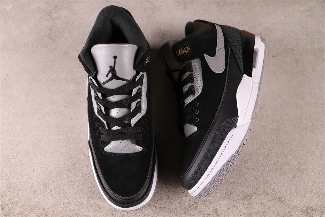 US$75 Air Jordan 3 Tinker Black Cement SKU CK4348-007 Size 40-47.5