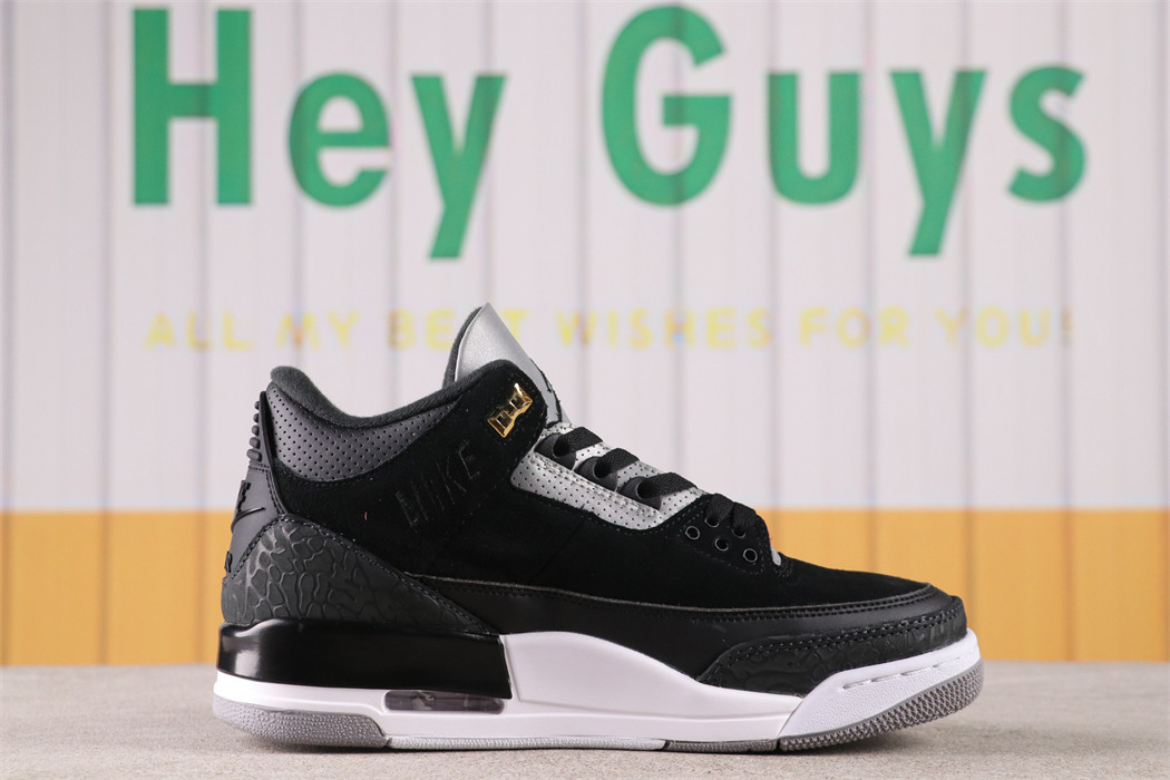 US$75 Air Jordan 3 Tinker Black Cement SKU CK4348-007 Size 40-47.5