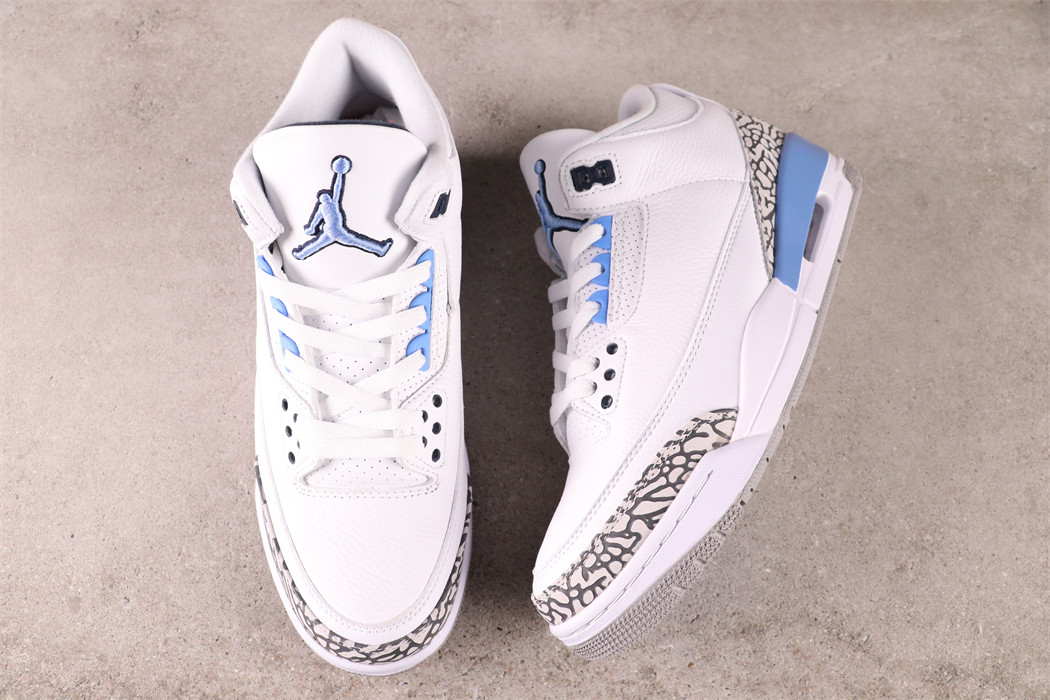 US$75 Air Jordan 3 True Blue SKU CT8532-104 Size 40-47.5