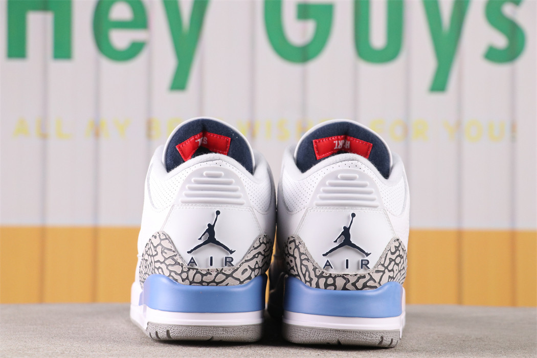 US$75 Air Jordan 3 True Blue SKU CT8532-104 Size 40-47.5