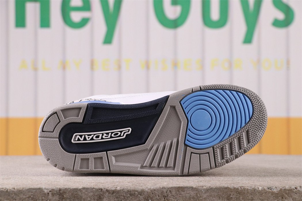 US$75 Air Jordan 3 True Blue SKU CT8532-104 Size 40-47.5