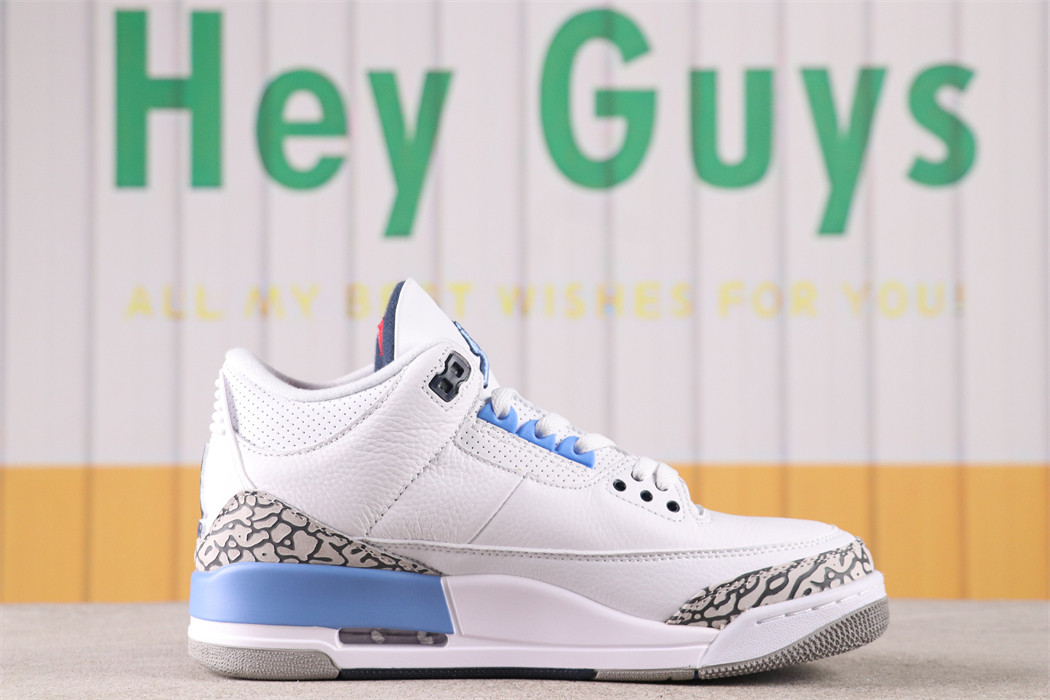 US$75 Air Jordan 3 True Blue SKU CT8532-104 Size 40-47.5