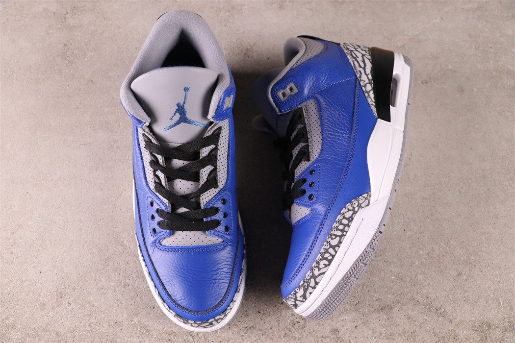 US$75 Air Jordan 3 Varsity Royal SKU CT8532-400 Size 40-47.5