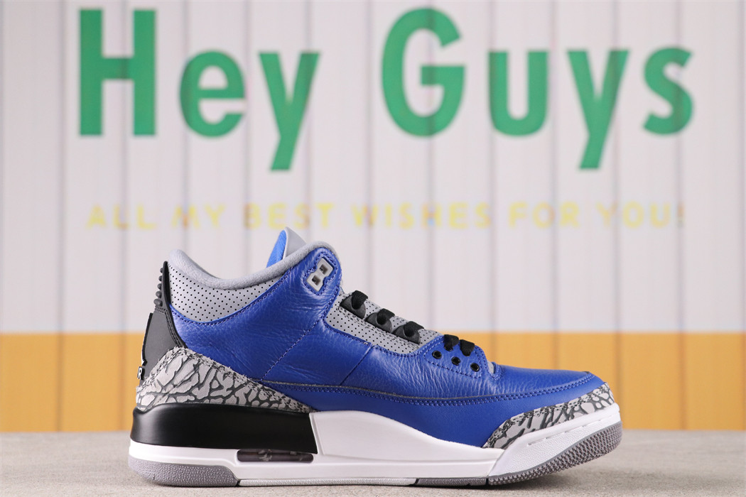 US$75 Air Jordan 3 Varsity Royal SKU CT8532-400 Size 40-47.5
