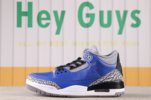 US$75 Air Jordan 3 Varsity Royal SKU CT8532-400 Size 40-47.5