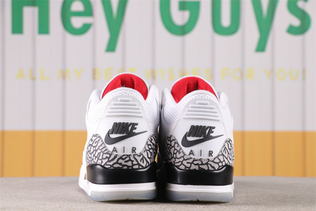 US$75 Fragment x Air Jordan 3 SKU 923096-101 Size 40-47.5