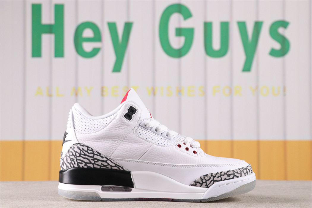US$75 Fragment x Air Jordan 3 SKU 923096-101 Size 40-47.5