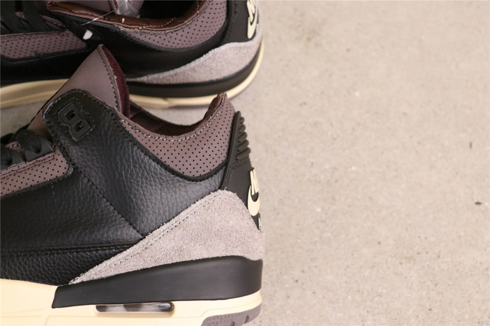 USD$44 Air Jordan A Ma Manière x Air Jordan 3 Black FZ4811-001 黑紫 Size 36-47.5 (36 36.5 37.5 38 38.