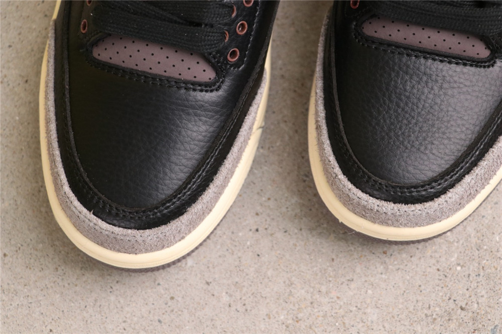 USD$44 Air Jordan A Ma Manière x Air Jordan 3 Black FZ4811-001 黑紫 Size 36-47.5 (36 36.5 37.5 38 38.